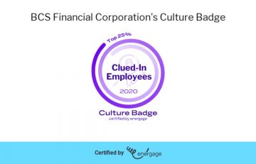 BCS Earns 2020 Culture Badge from Energage