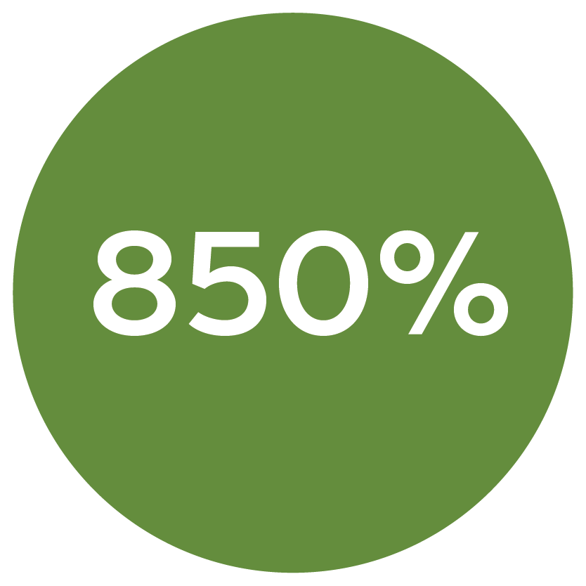 850% icon