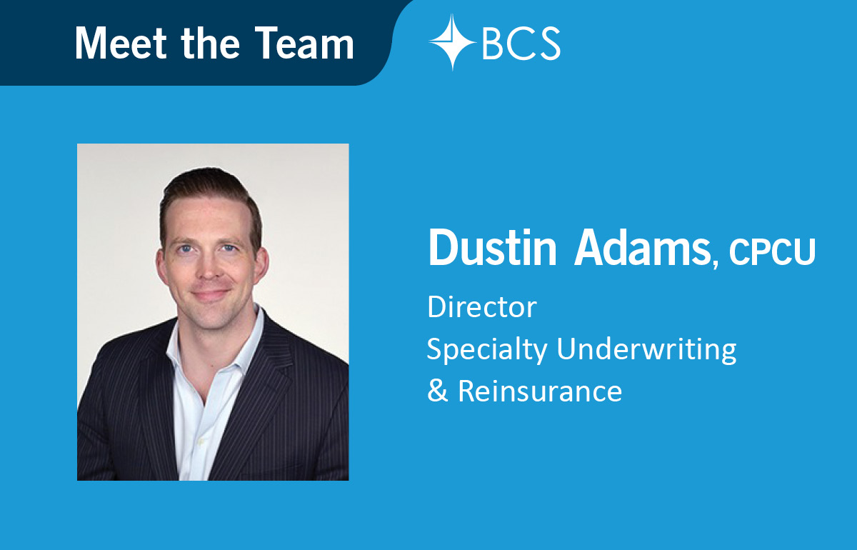 Meet the Team - Actuarial, Specialty Underwriting & Reinsurance - BCS ...